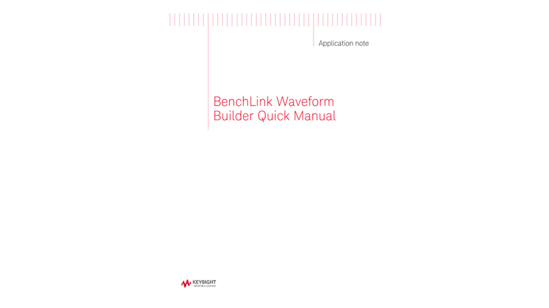 BenchLink Waveform Builder Quick Manual